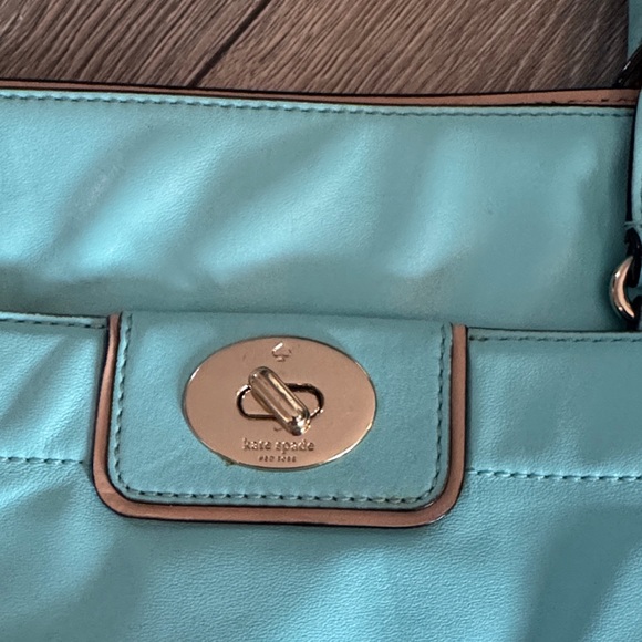 Kate Spade Aqua Blue Tote Bag - Picture 2 of 5